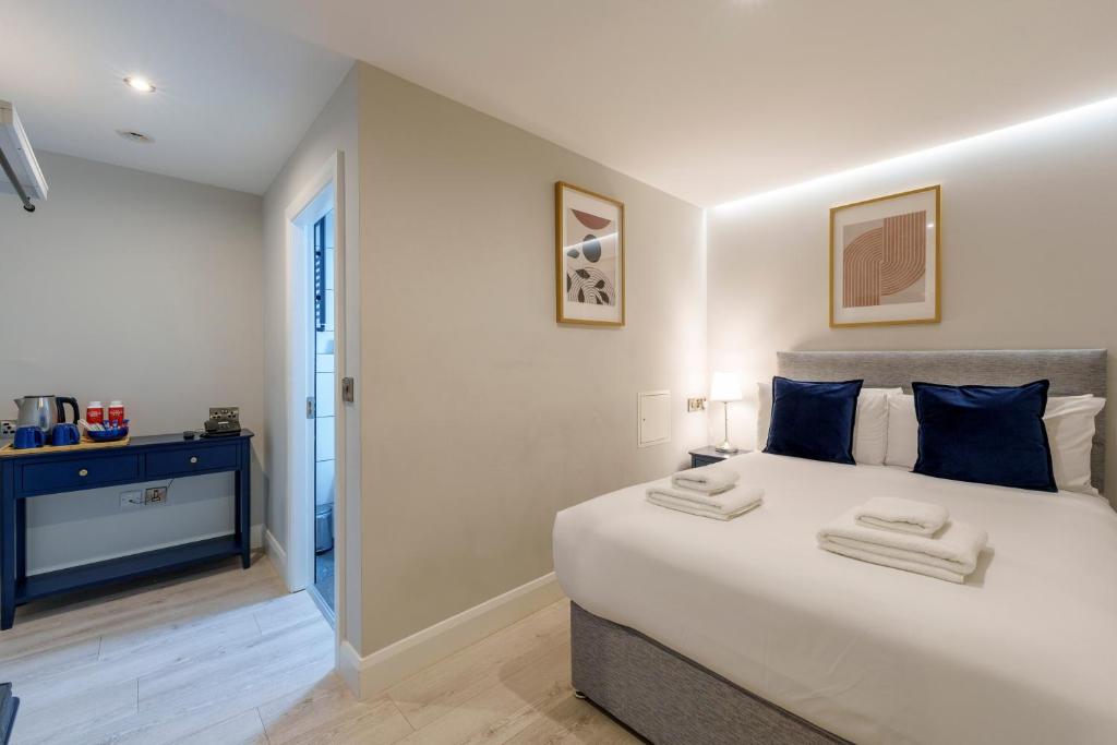 Letto o letti in una camera di The Temple Bar Lane