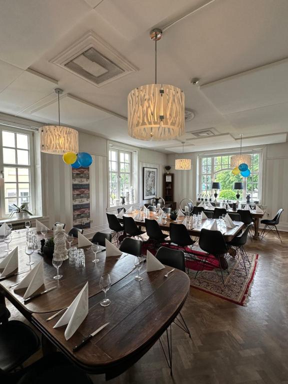 Restaurace v ubytování Hotell Dannegården