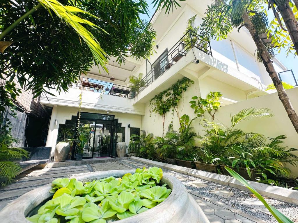 Zahrada ubytování Botanic Garden Villa Siem Reap