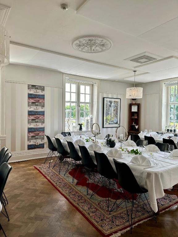 Posezení v ubytování Hotell Dannegården