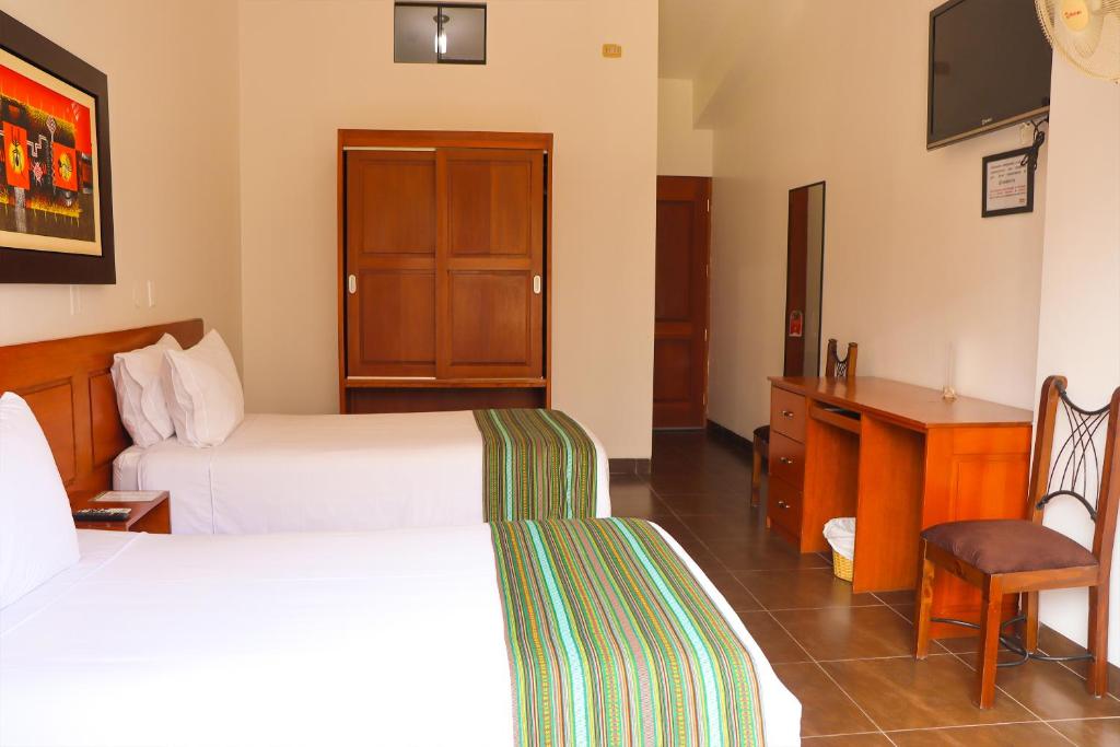 Kankay Hotel y Centro de Convenciones - Zweibettzimmer Mit Balkon