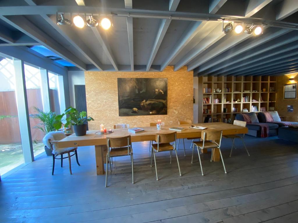 Posezení v ubytování Un der Attert - Céline's Loft - Luxembourg