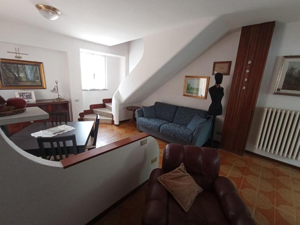 Posezení v ubytování Comfortable house 10 minutes from the sea