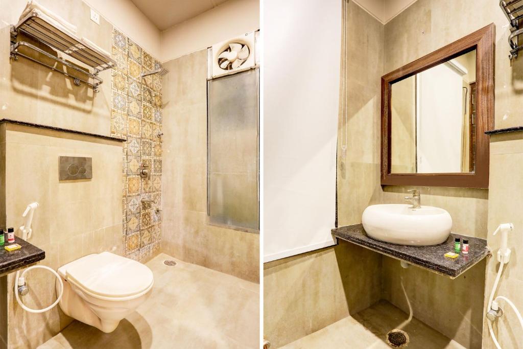 Koupelna v ubytování Super Collection O Alwar Formerly Hotel Ashoka