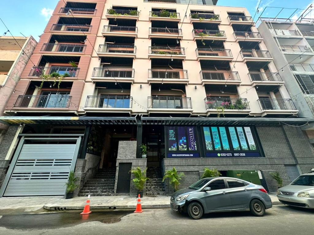 Budova, kde se apartmán nachází