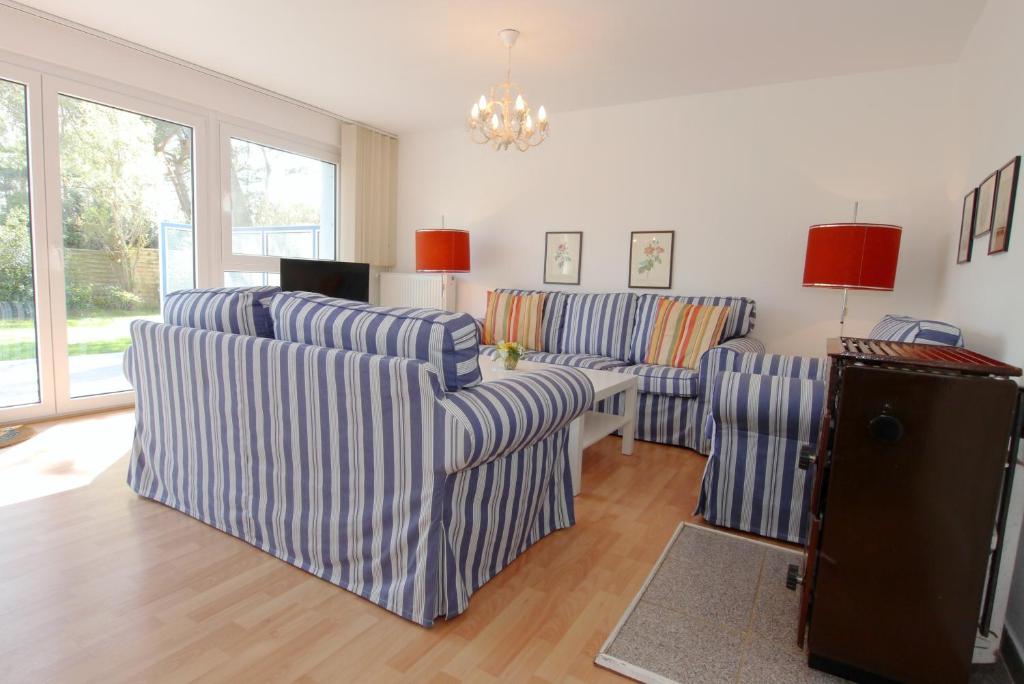 Istumisnurk majutusasutuses Straminke 14 Haus Strandidylle