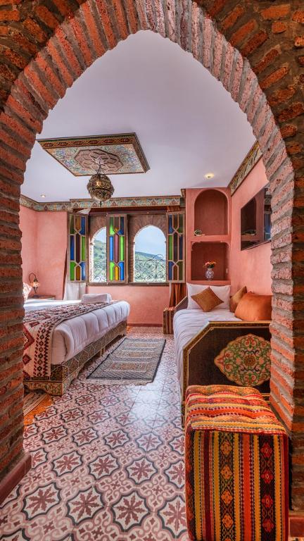 Postel nebo postele na pokoji v ubytování Casa Layan