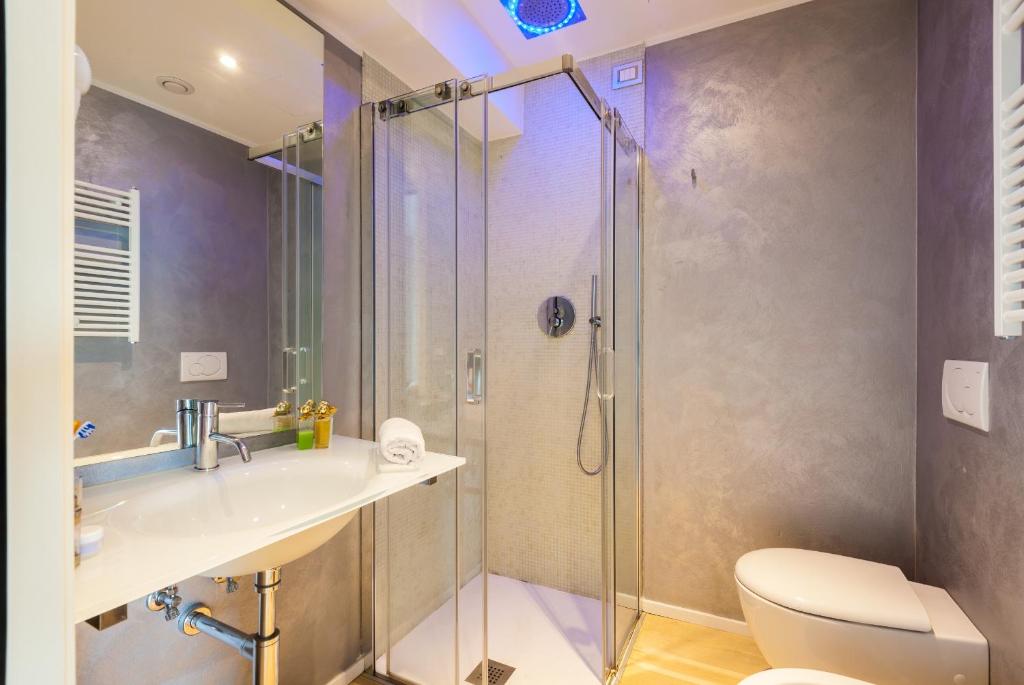 Koupelna v ubytování Hotel Ca' Di Valle