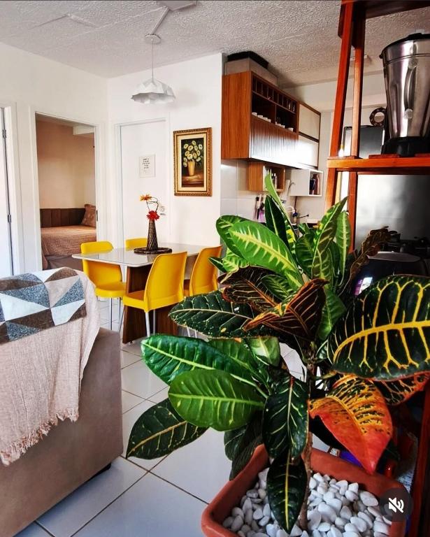 Ruang duduk di Apartamento Fazendinha - Macapá