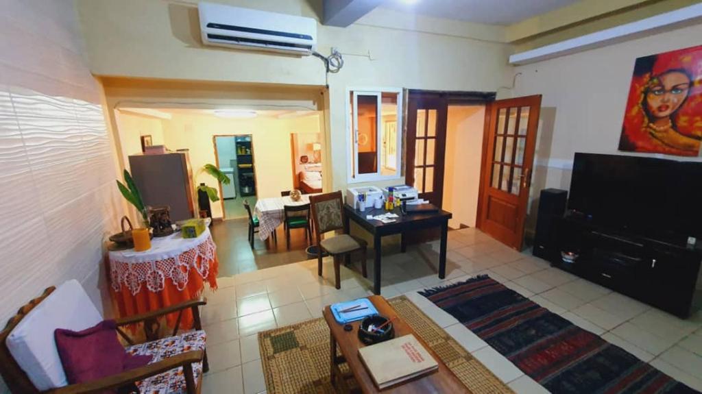 Posezení v ubytování Casa Cacheu Homestay Guest House