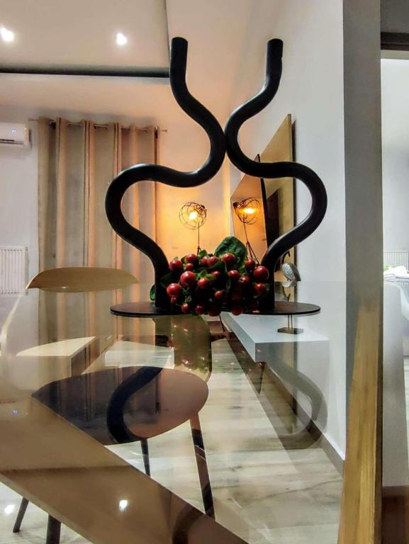 Posezení v ubytování Aneira Suite in Chalkida