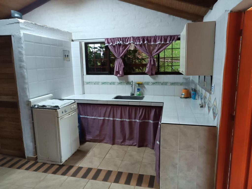 Kuchyň nebo kuchyňský kout v ubytování Finca la soñada