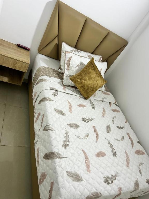 Postel nebo postele na pokoji v ubytování Hotel Lesus