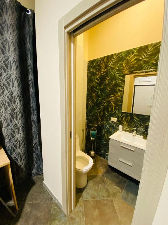 Koupelna v ubytování B&B l'angoletto
