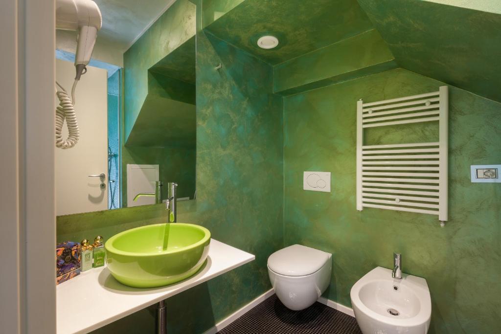 Koupelna v ubytování Hotel Ca' Di Valle