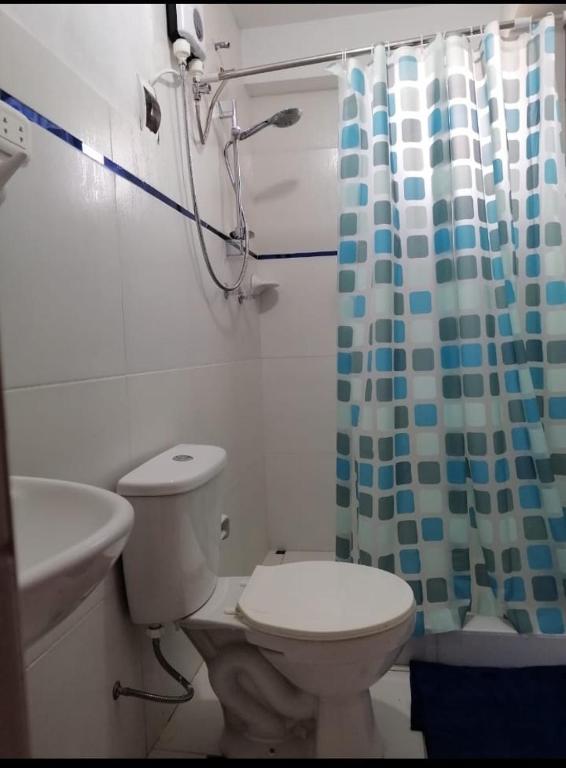 Koupelna v ubytování Hotel Chaska Illary Pisac