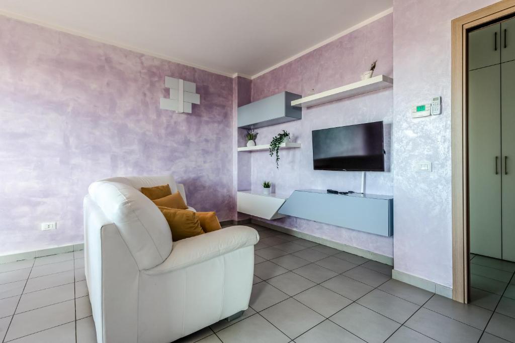 TV a/nebo společenská místnost v ubytování Hostly-Family Home Fosso Vecchio-Relax in Tuscany