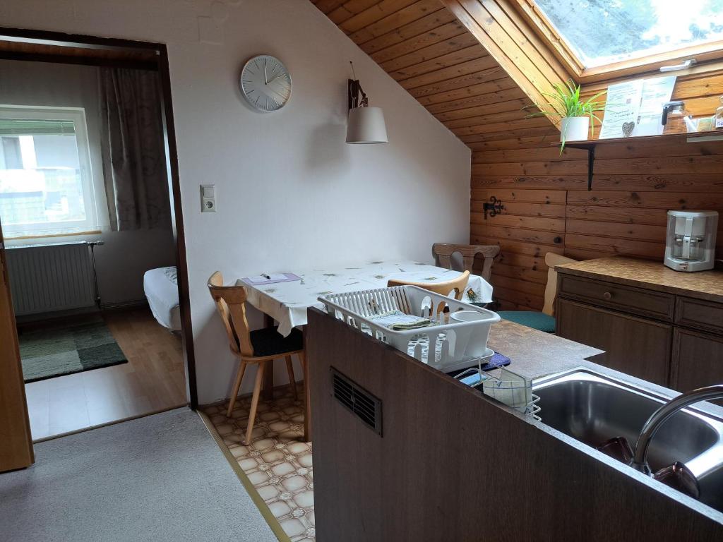 Kuchyňa alebo kuchynka v ubytovaní Apartment Fam. Zappe