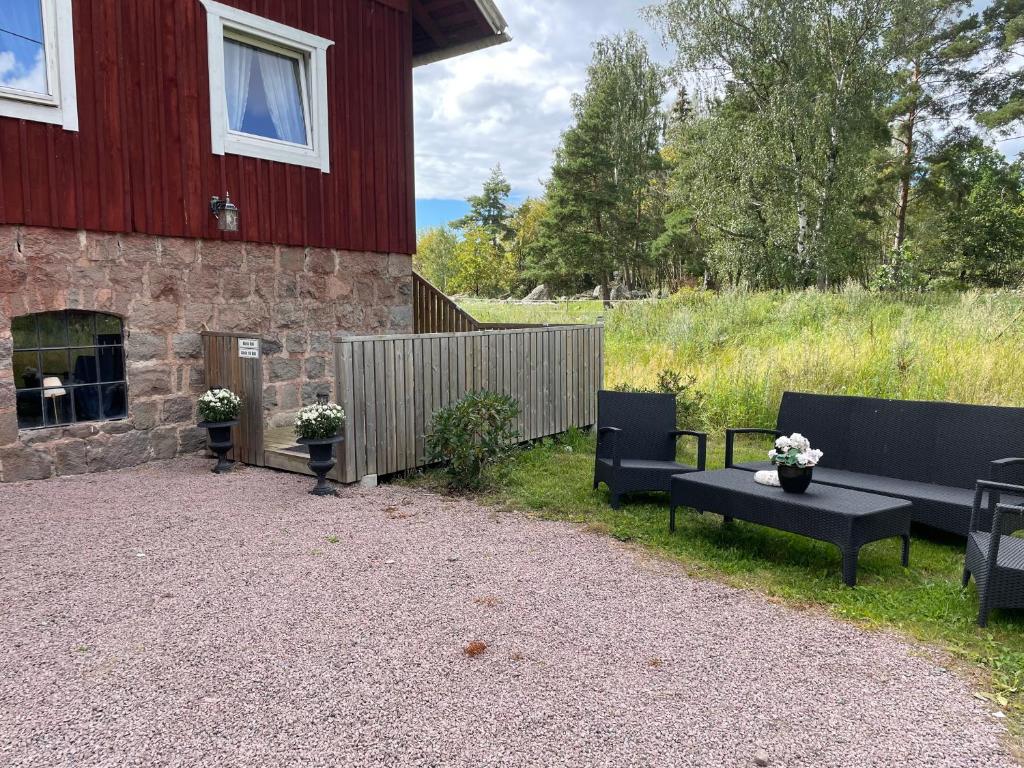 Zahrada ubytování Bärsta Svit BnB