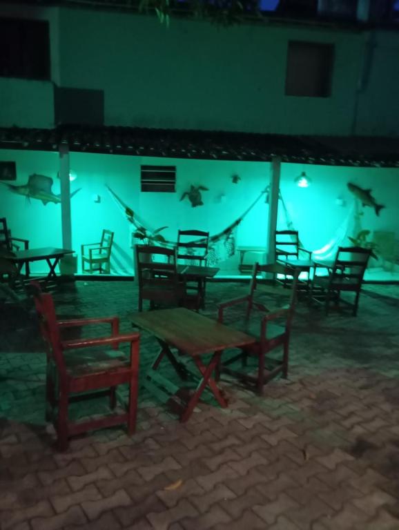 Restaurace v ubytování Pousada Iakã Boipeba