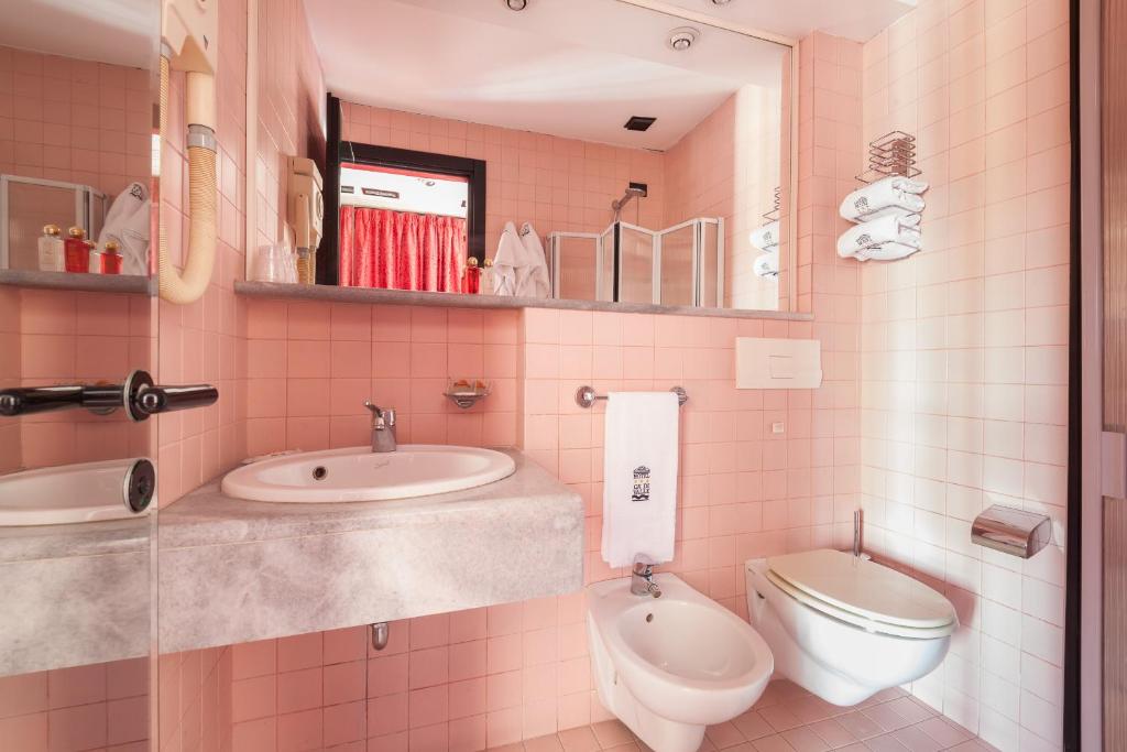 Koupelna v ubytování Hotel Ca' Di Valle