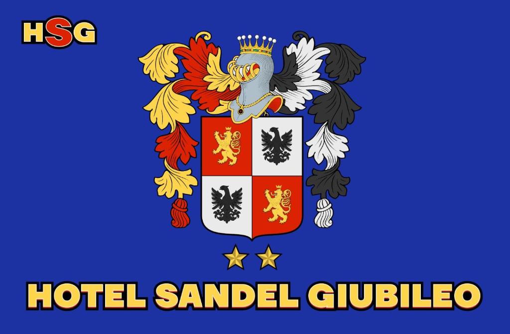 Certifikát, hodnocení, plakát nebo jiný dokument vystavený v ubytování Sandel Giubileo Hotel