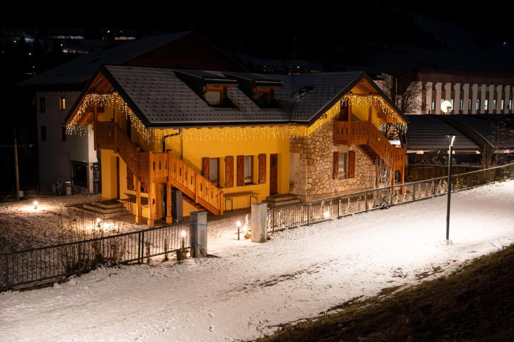 Hoone, kus korterhotell asub