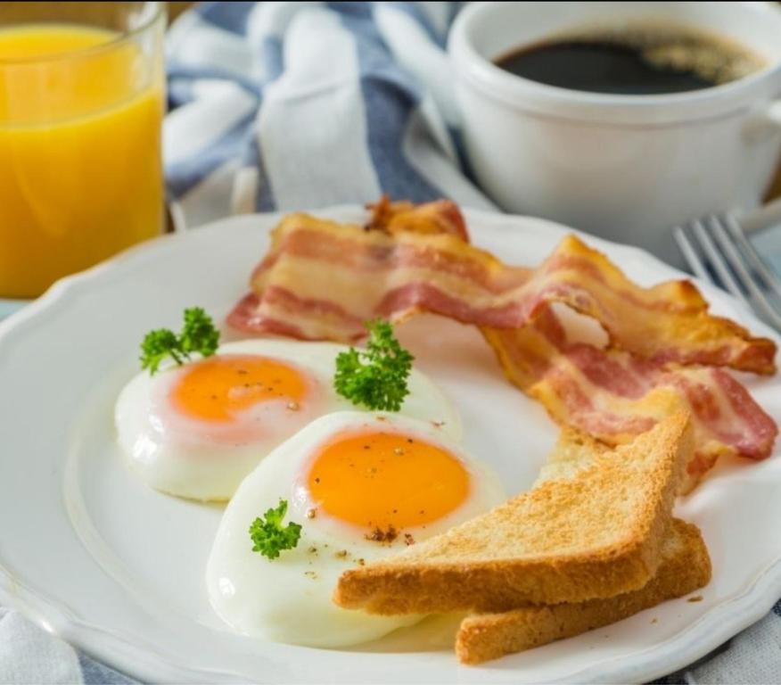 Možnosti snídaně pro hosty v ubytování B&B Il Padrino