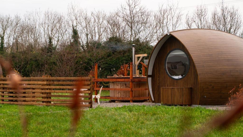 Zahrada ubytování Hidden Acres- Luxury Glamping Pod