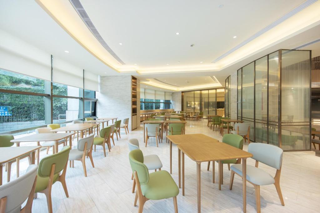 Posezení v ubytování Quanji shanghai Hongqiao Gubei No 1 hotel