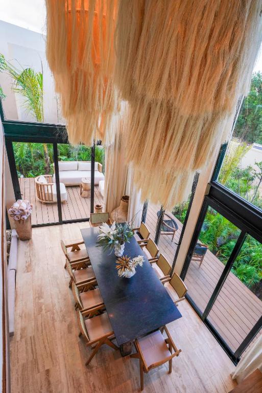 Balkón nebo terasa v ubytování Trobbu Boutique Collection Tulum
