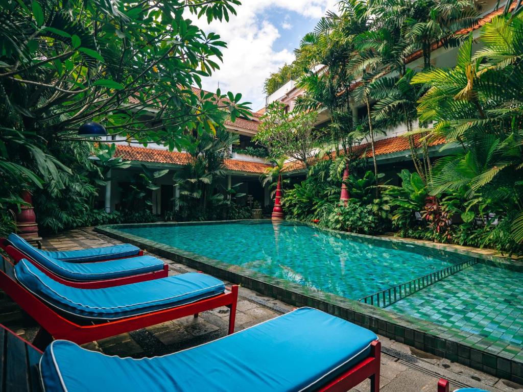 Bazén v ubytování Hotel Tugu Malang nebo v jeho okolí