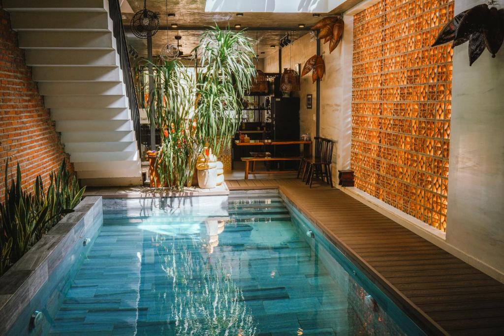 Bazén v ubytování Hoi An Ti Hon House nebo v jeho okolí