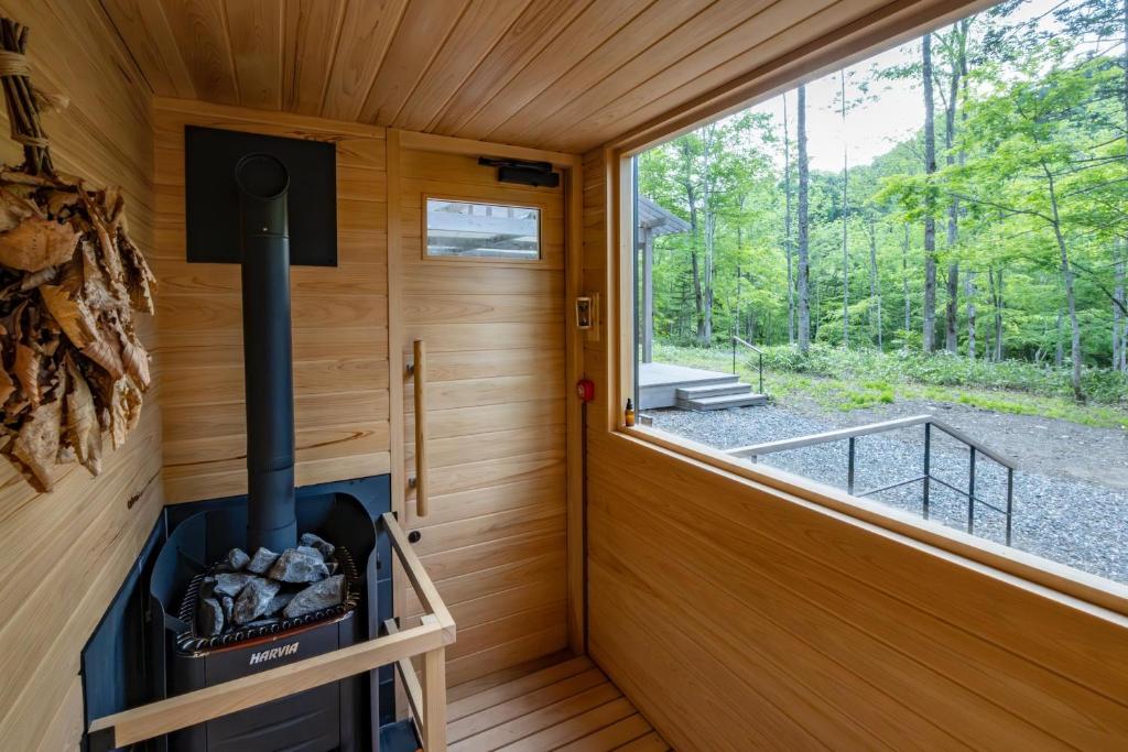 Zahrada ubytování Moving Inn Tokachi Kitanomori