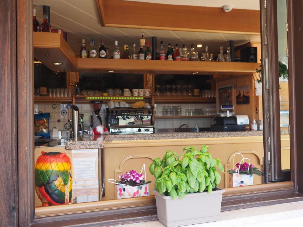 Nápoje v ubytování Hotel B&B Francolini
