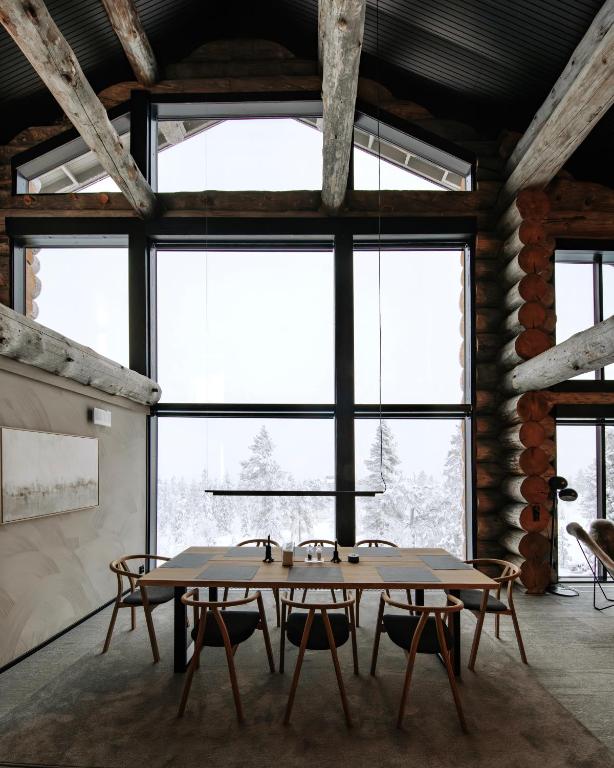 Фотография из галереи Luxury Villa Utsun Otso inc Hot Tub в Леви