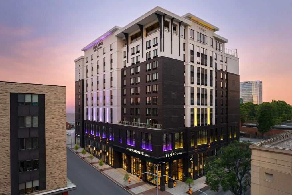 an architectural rendering of a building at Tempo By Hilton Raleigh Downtown in Raleigh