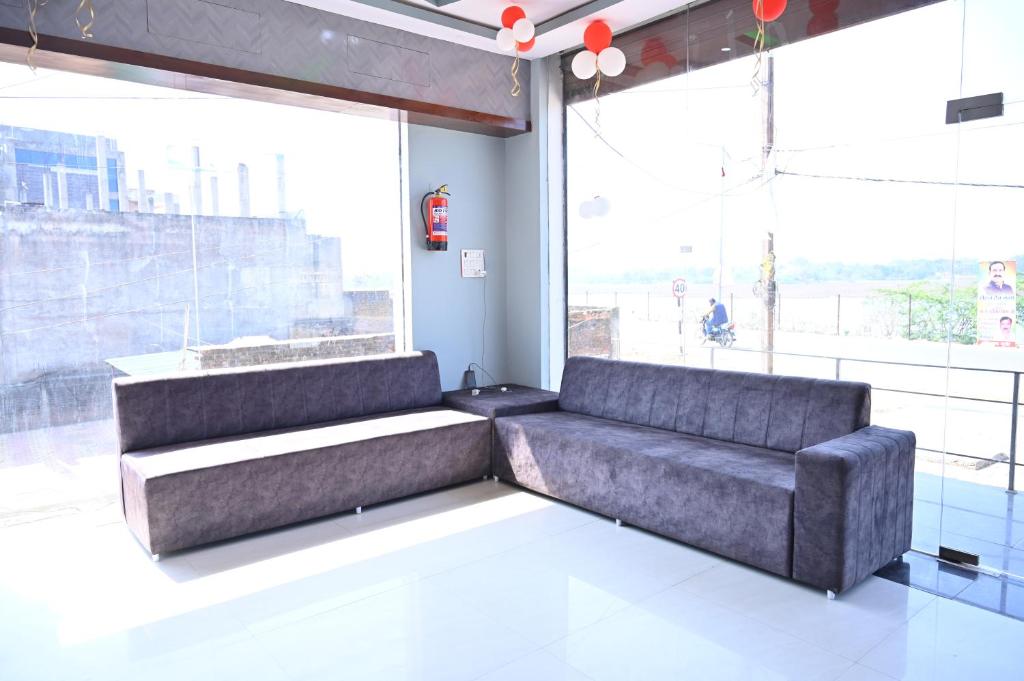Posezení v ubytování HOTEL DEV KRIPA Datia
