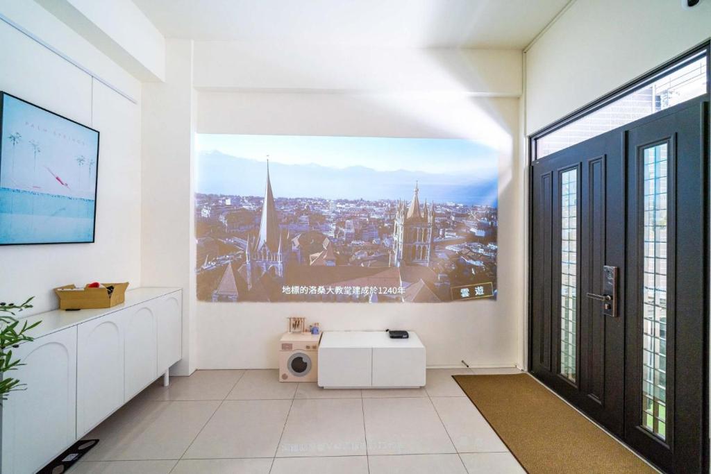 TV a/nebo společenská místnost v ubytování Lihao B&B