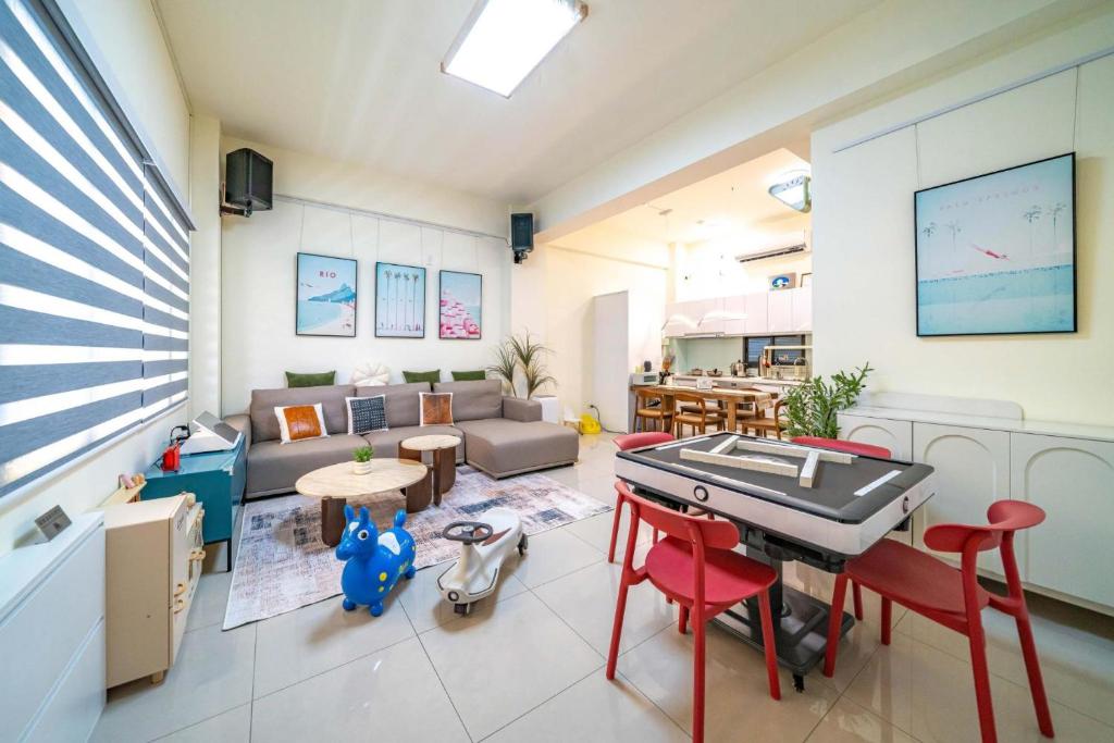 Posezení v ubytování Lihao B&B