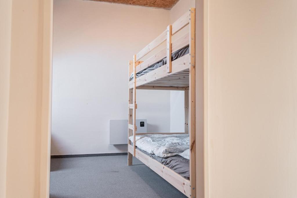Postel nebo postele na pokoji v ubytování Party House Vratimov