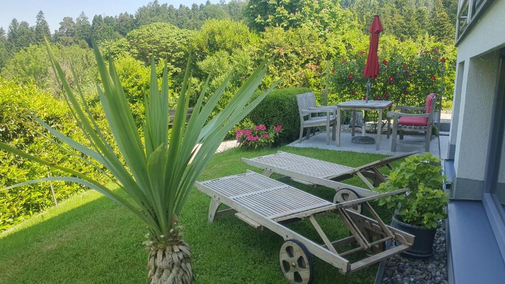 Zahrada ubytování F E R I E N W O H N U N G "Am Halbenstein" mit Garten