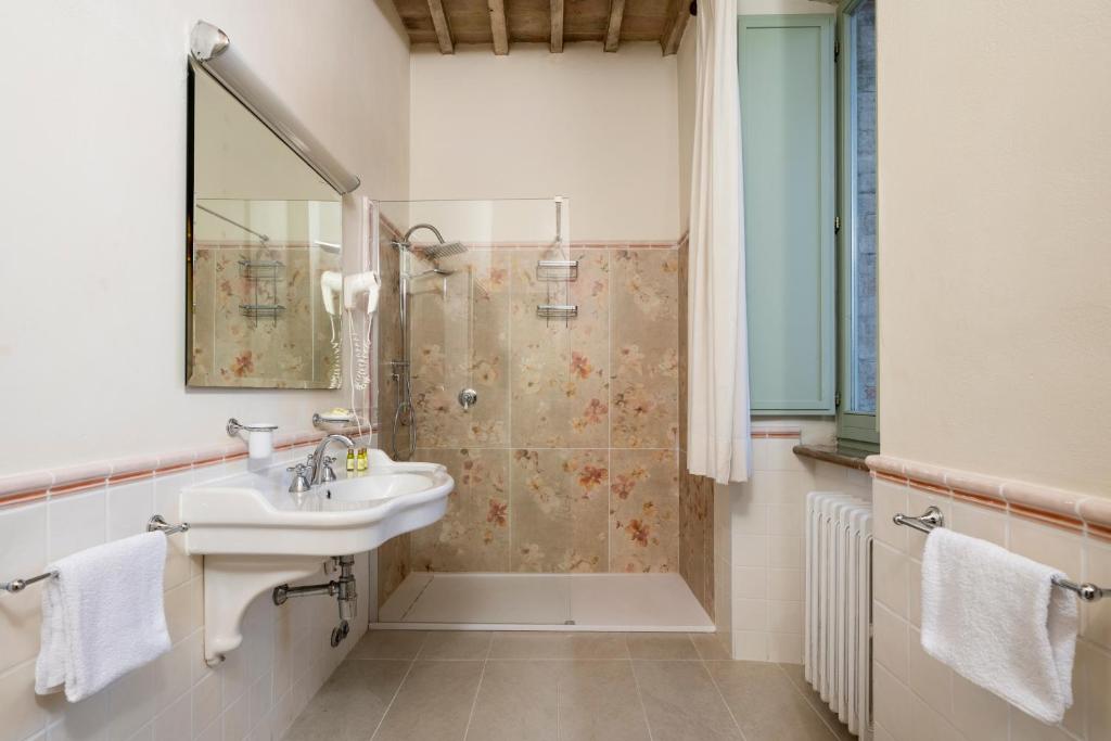 Koupelna v ubytování Relais Parco Dei Cavalieri Assisi