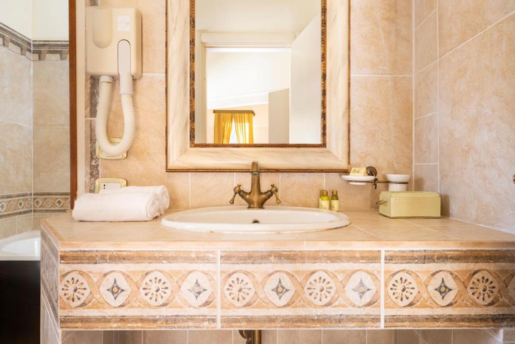 Koupelna v ubytování Relais Parco Dei Cavalieri Assisi