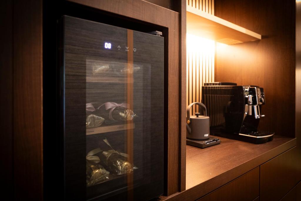 Kuchyň nebo kuchyňský kout v ubytování Hakone Kamon