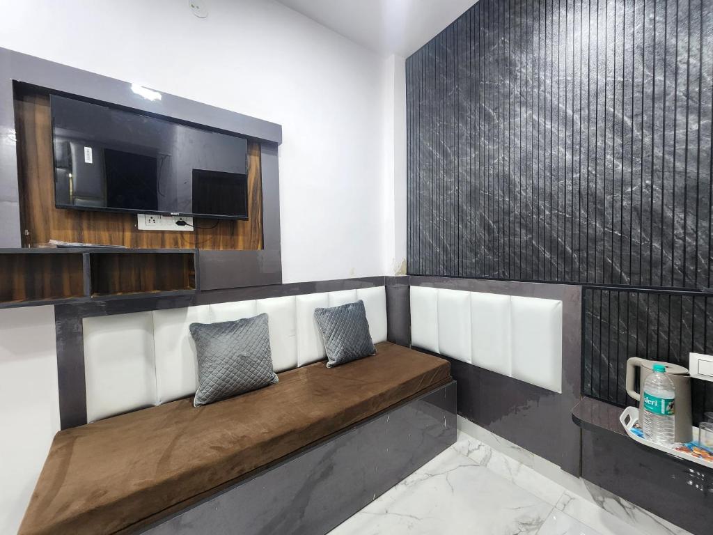 TV a/nebo společenská místnost v ubytování Cottage Yes Sir Dx