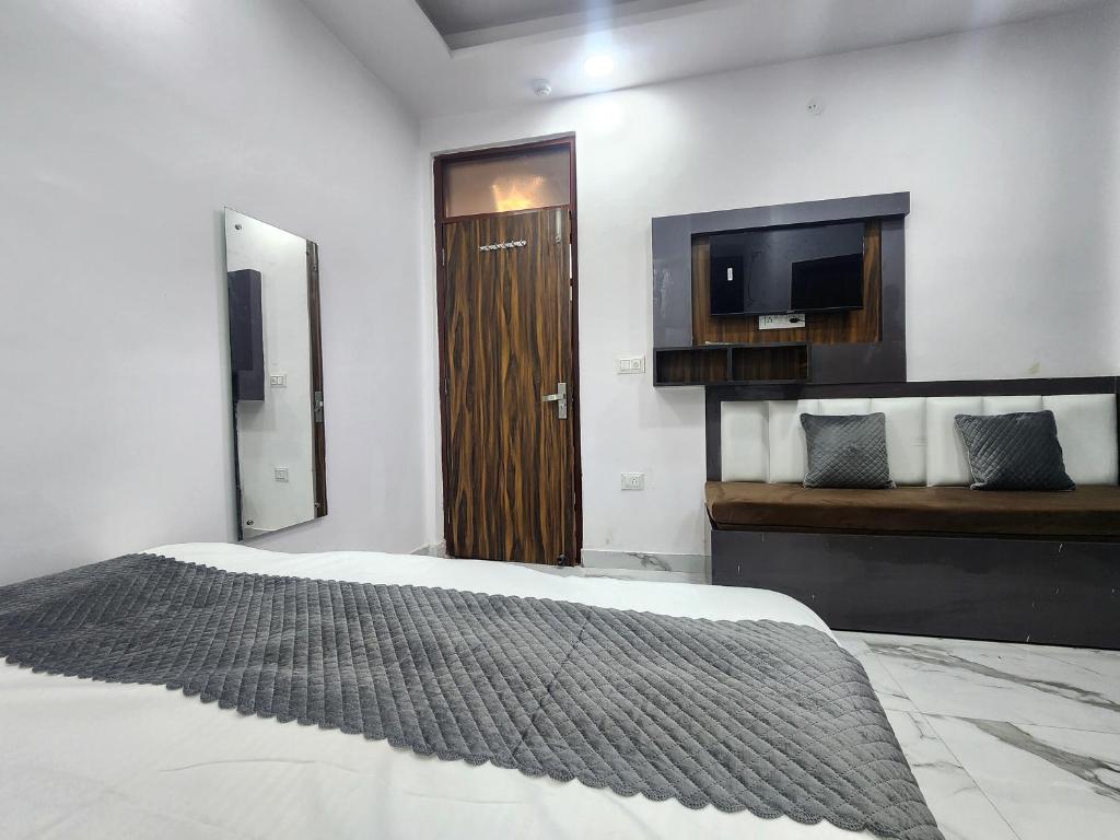 Postel nebo postele na pokoji v ubytování Cottage Yes Sir Dx
