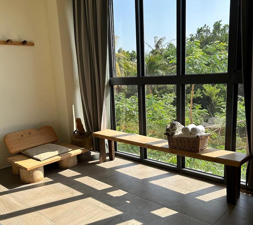 Posezení v ubytování 白沙35 kenting Baisha 35