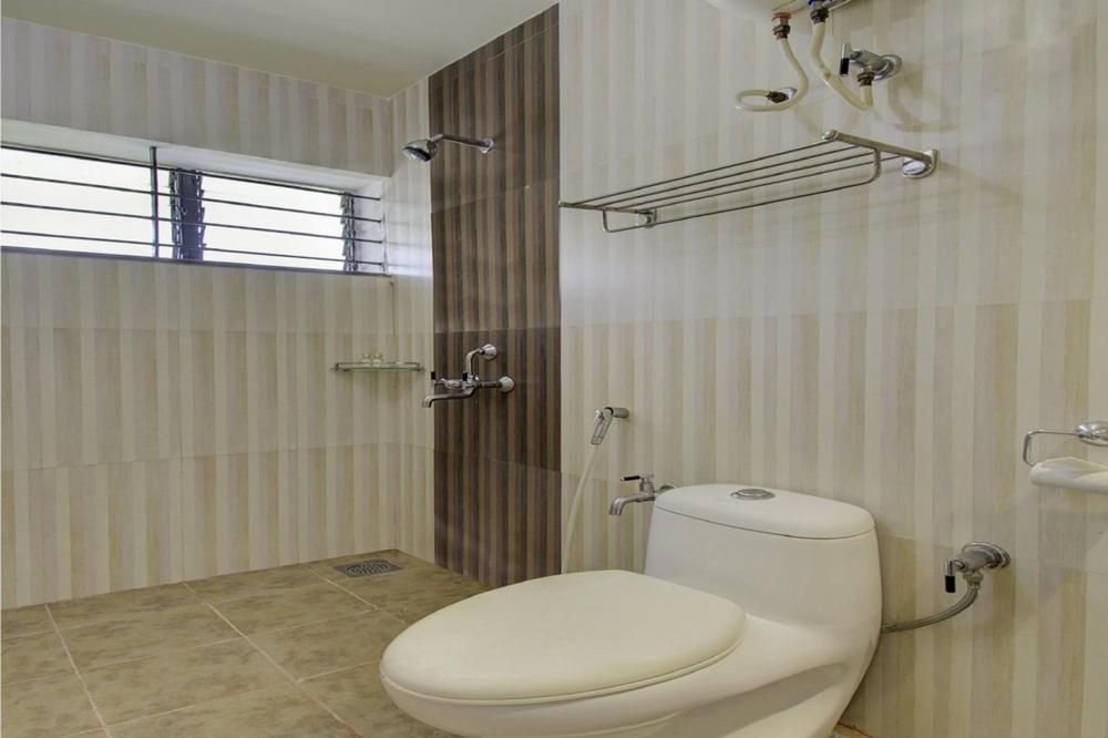 Koupelna v ubytování Hotel Xec Residency