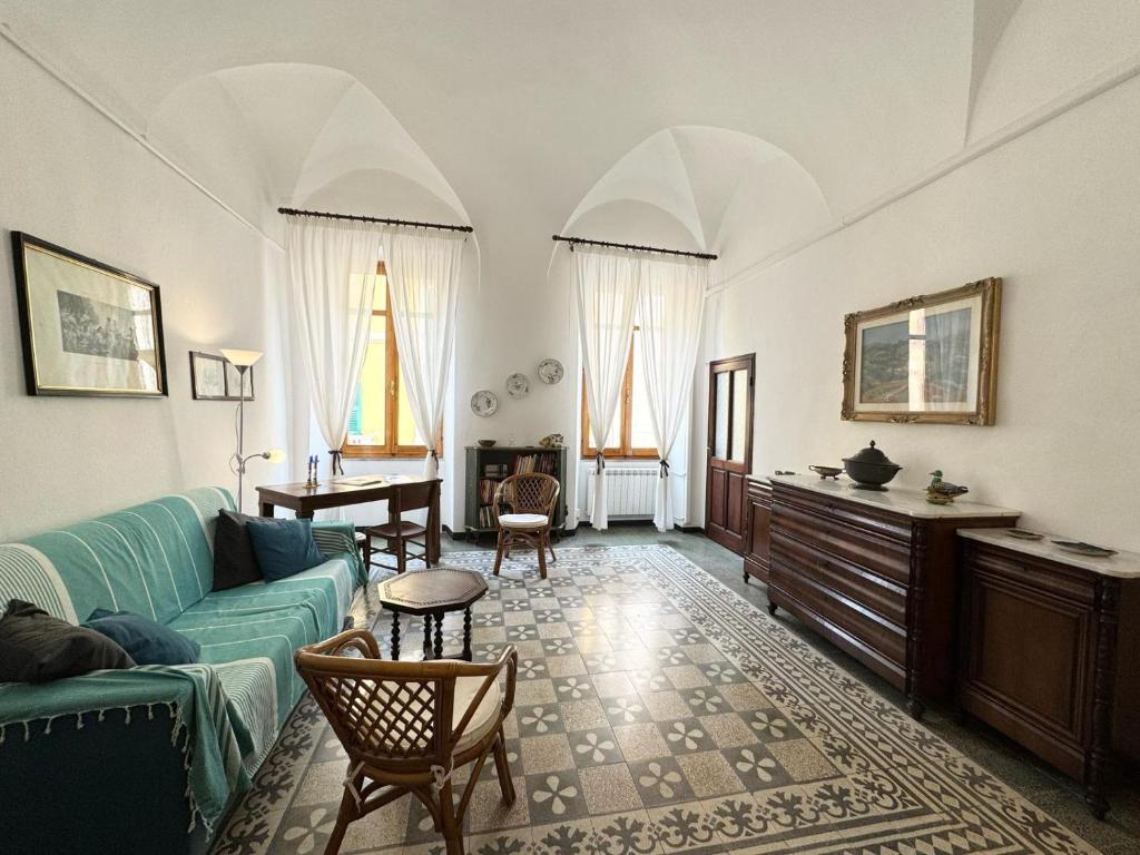 Χώρος καθιστικού στο Casa delle volte